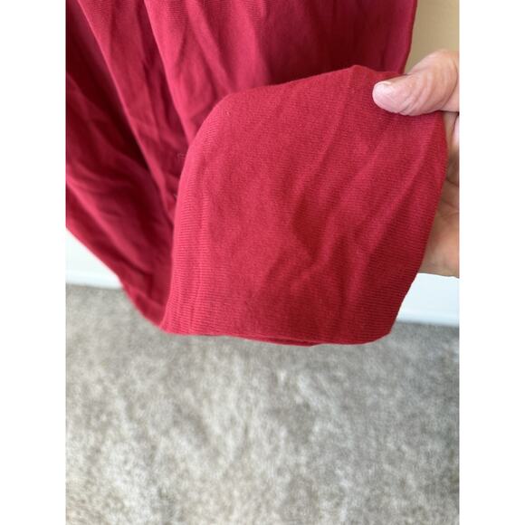 Vintage 1970’s Gilligan & O’Malley Red Lace Nightgown Maxi Dress Size Large - Picture 5 of 12